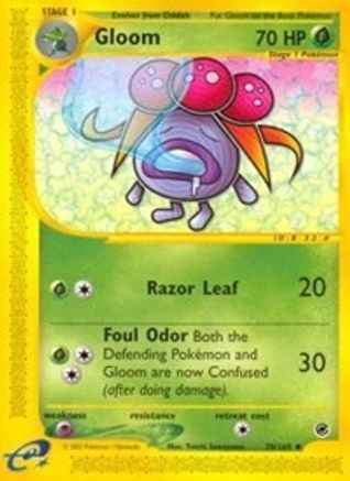 Gloom 078  - Reverse Holofoil Expedition - Uncommon