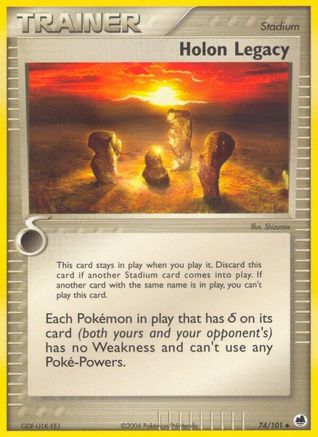Holon Legacy  - Reverse Holofoil Dragon Frontiers - Uncommon