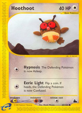 Hoothoot  Skyridge - Common