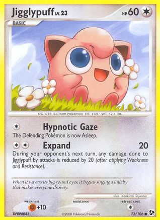 Jigglypuff 072  Great Encounters - Common