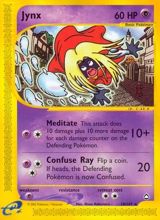 Jynx  Aquapolis - Rare