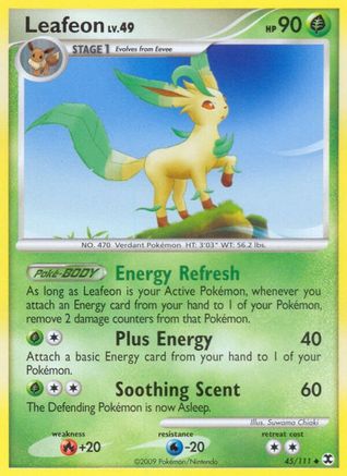 Leafeon 045  Rising Rivals - Uncommon