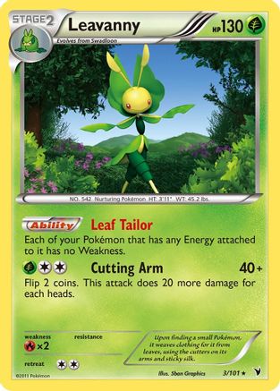 Leavanny  - Holofoil Noble Victories - Holo Rare