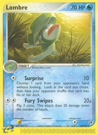 Lombre - 46/100/100  Sandstorm - Uncommon