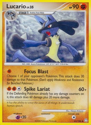 Lucario  Legends Awakened - Uncommon