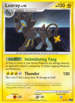 Luxray  POP Series 8 - Rare