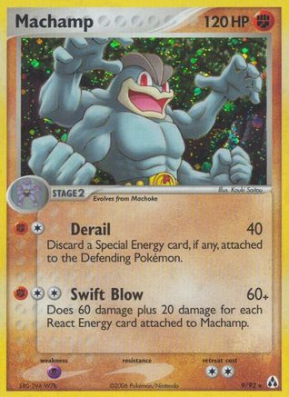 Machamp  - Holofoil Legend Maker - Holo Rare