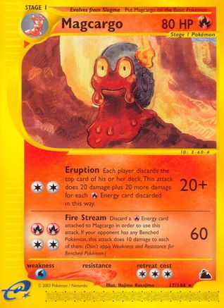 Magcargo (17)  Skyridge - Rare