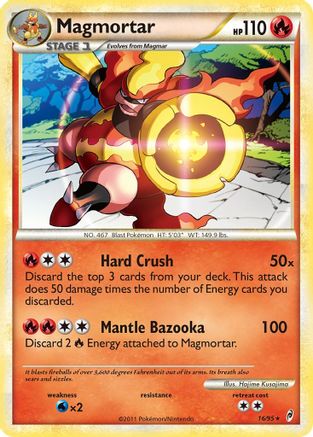 Magmortar  - Holofoil Call of Legends - Holo Rare