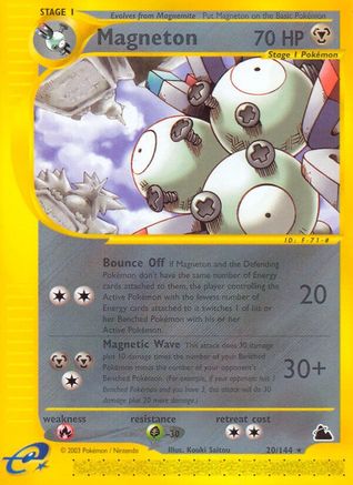 Magneton (20)  - Reverse Holofoil Skyridge - Rare