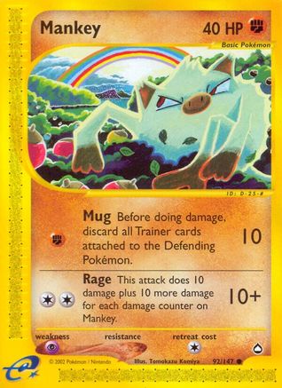 Mankey  Aquapolis - Common