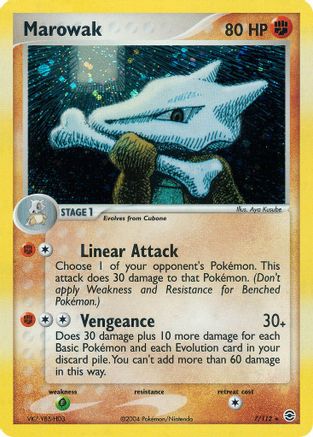 Marowak  - Holofoil FireRed & LeafGreen - Holo Rare