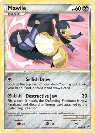 Mawile/95  - Reverse Holofoil Call of Legends - Common