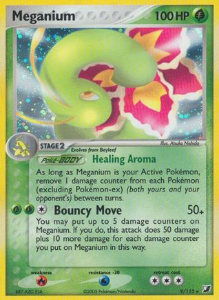 Meganium  - Holofoil Unseen Forces - Holo Rare