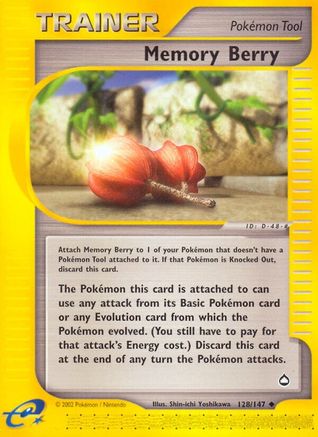 Memory Berry  Aquapolis - Uncommon