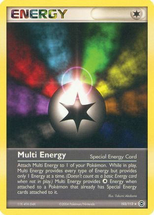 Multi Energy  FireRed & LeafGreen - Rare