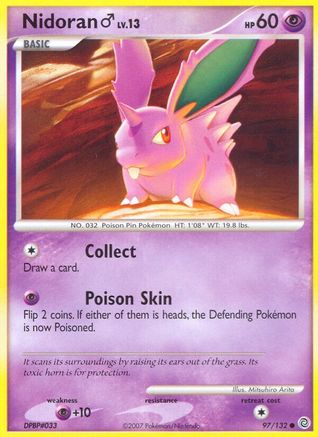 Nidoran M  Secret Wonders - Common