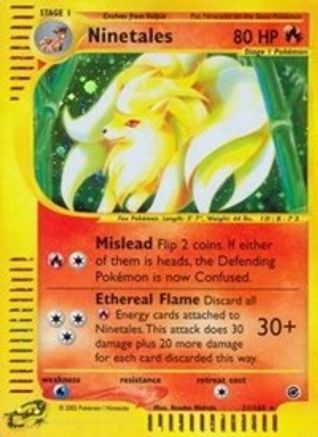 Ninetales (21)  - Holofoil Expedition - Holo Rare