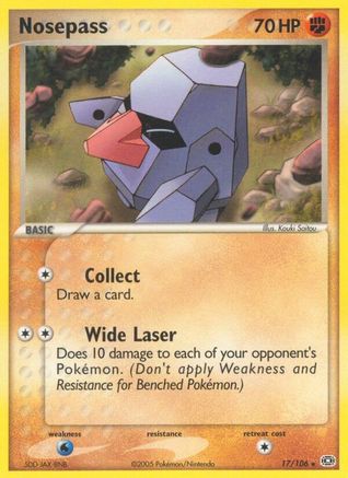 Nosepass  Emerald - Rare