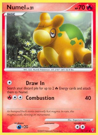 Numel 074  - Reverse Holofoil Supreme Victors - Uncommon
