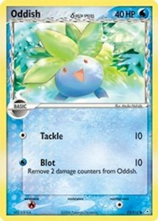 Oddish (Delta Species) 073  Holon Phantoms - Common
