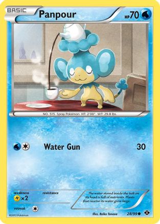 Panpour  - Reverse Holofoil Next Destinies - Common