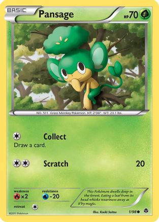 Pansage  Emerging Powers - Common