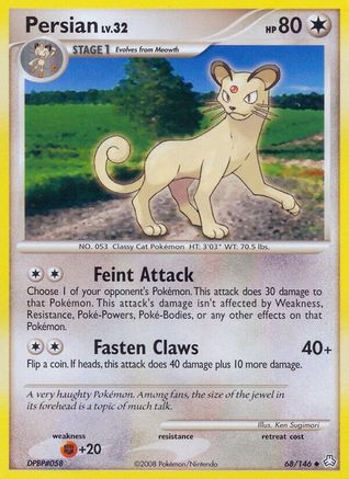 Persian  - Reverse Holofoil Legends Awakened - Uncommon
