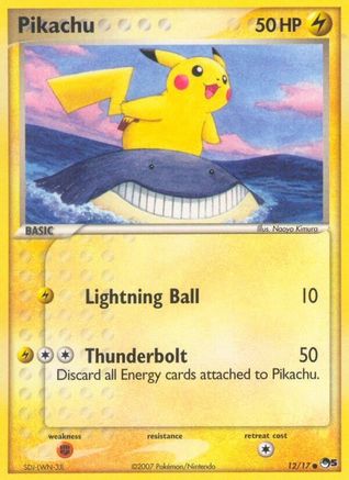 Pikachu/017  - Holofoil POP Series 5 - Common