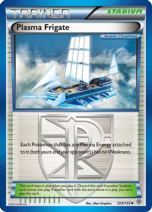 Plasma Frigate (Team Plasma)  - Reverse Holofoil Plasma Storm - Uncommon