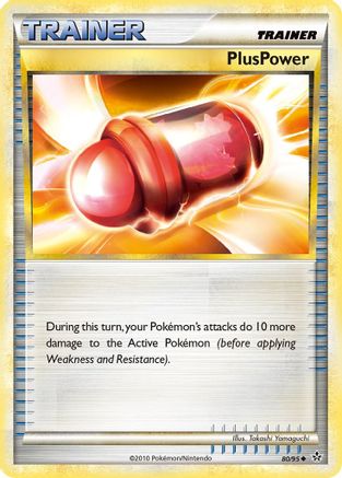 PlusPower  - Reverse Holofoil Unleashed - Uncommon