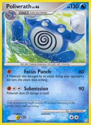 Poliwrath  Legends Awakened - Rare