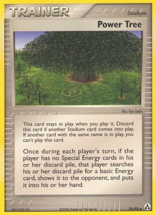 Power Tree  - Reverse Holofoil Legend Maker - Uncommon