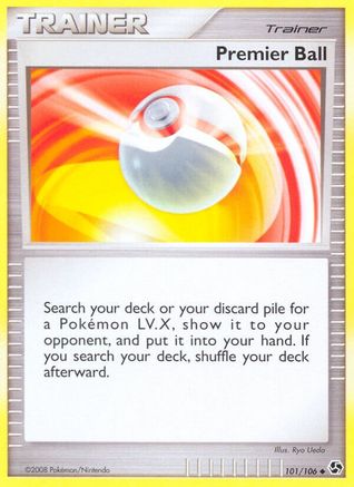 Premier Ball 101  - Reverse Holofoil Great Encounters - Uncommon