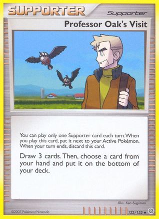 Professor Oak's Visit  Secret Wonders - Uncommon