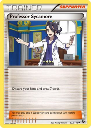 Professor Sycamore 122  XY Base Set - Uncommon