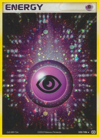Psychic Energy 105/106  Emerald - Holo Rare