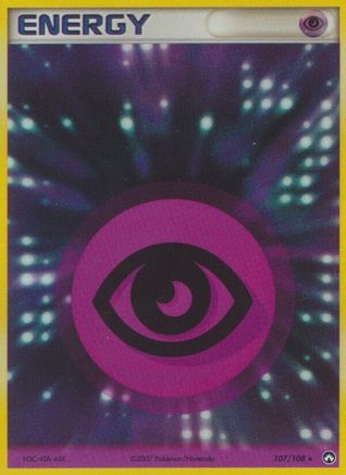 Psychic Energy  - Holofoil Power Keepers - Rare
