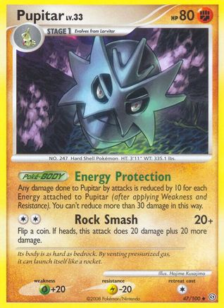 Pupitar/100  - Reverse Holofoil Stormfront - Uncommon