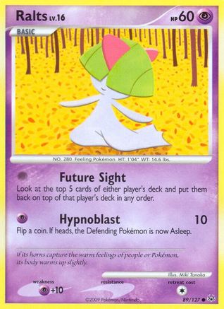 Ralts 089  - Reverse Holofoil Platinum - Common