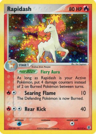 Rapidash  - Reverse Holofoil FireRed & LeafGreen - Holo Rare