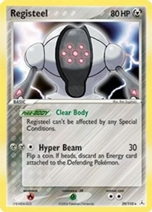Registeel  - Reverse Holofoil Holon Phantoms - Rare