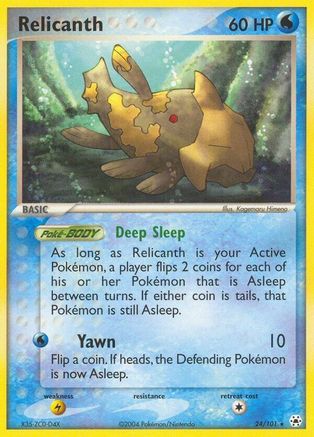 Relicanth  - Reverse Holofoil Hidden Legends - Rare