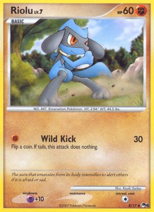Riolu  POP Series 6 - Uncommon