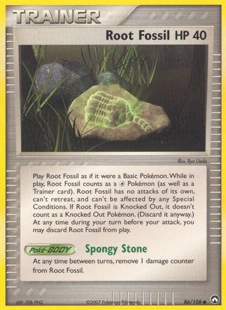 Root Fossil  Power Keepers - Common