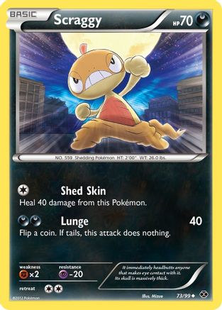 Scraggy  Next Destinies - Uncommon
