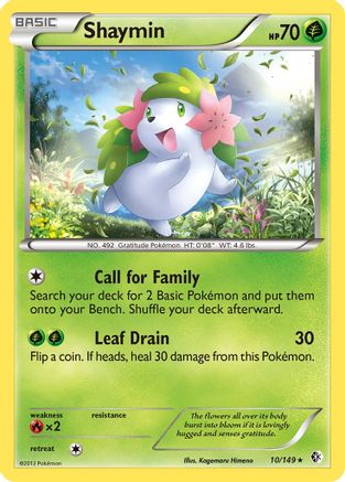 Shaymin  Boundaries Crossed - Rare