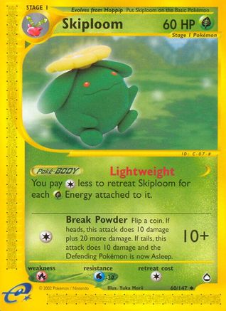 Skiploom  Aquapolis - Uncommon