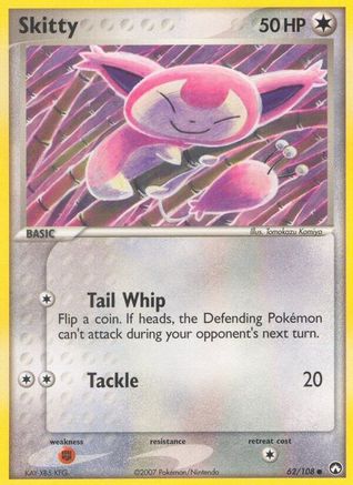 Skitty 062  Power Keepers - Common
