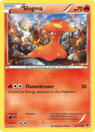 Slugma  XY Base Set - Common